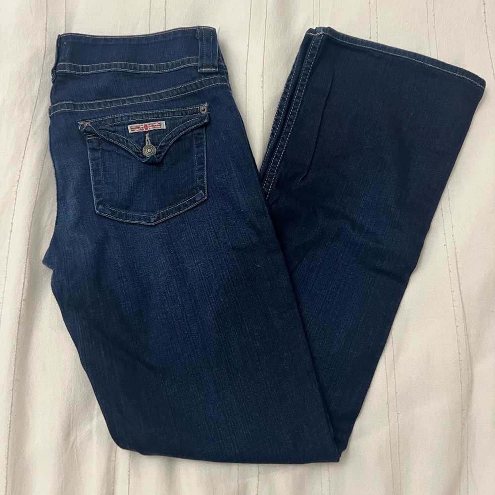 Hudson Dark Wash Boot Cut Jeans Sz 31 - Picture 4 of 5
